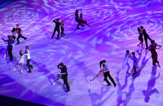 2014 Winter Olympics. Figure skating. Exhibition gala