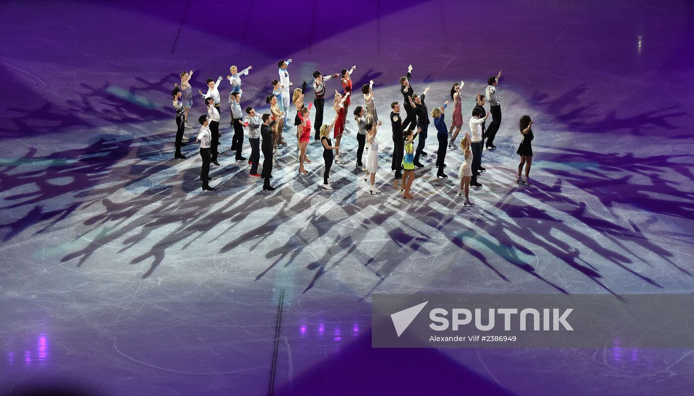 2014 Winter Olympics. Figure skating. Exhibition gala