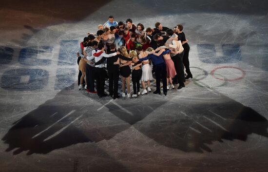 2014 Winter Olympics. Figure skating. Exhibition gala