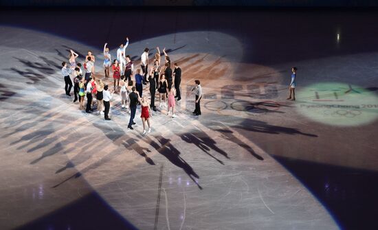 2014 Winter Olympics. Figure skating. Exhibition gala