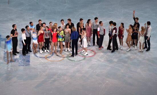 2014 Winter Olympics. Figure skating. Exhibition gala