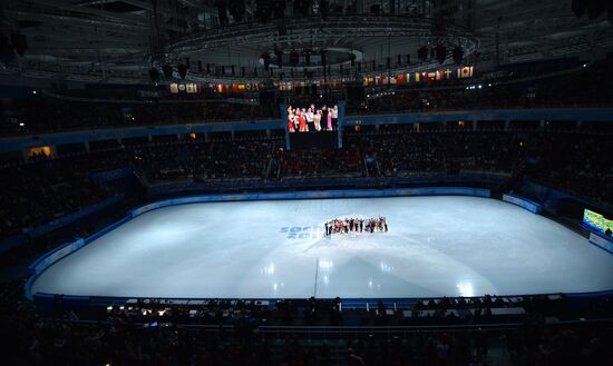 2014 Winter Olympics. Figure skating. Exhibition gala