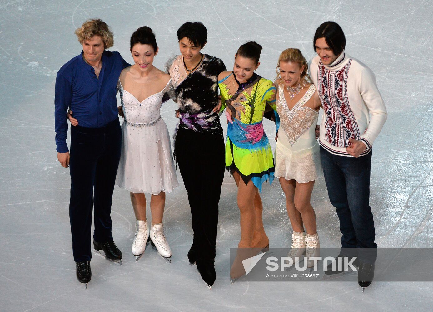 2014 Winter Olympics. Figure skating. Gala exhibition