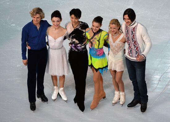 2014 Winter Olympics. Figure skating. Gala exhibition