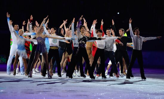 2014 Winter Olympics. Figure skating. Exhibition gala