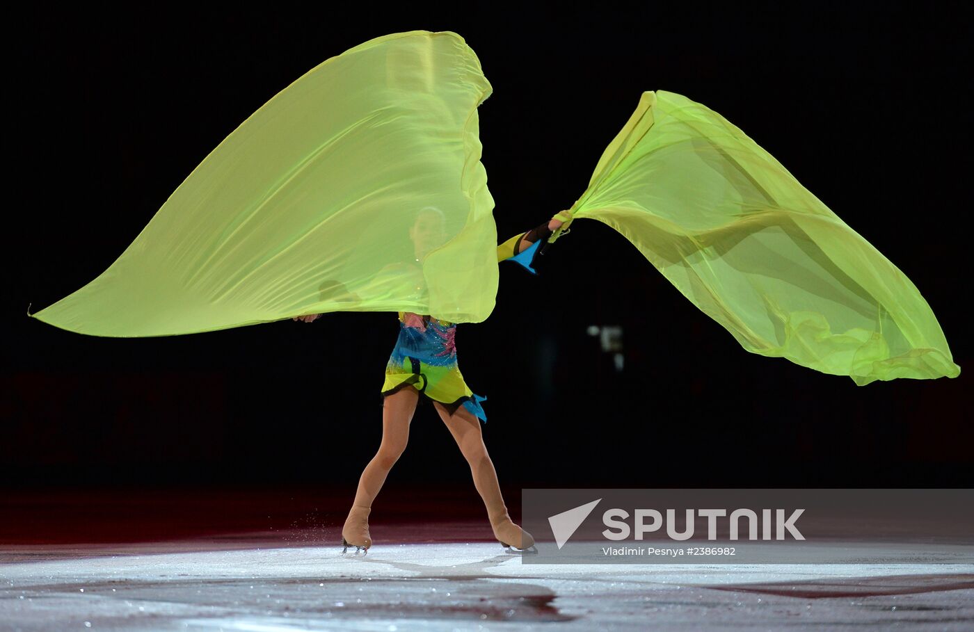 2014 Winter Olympics. Figure skating. Exhibition gala