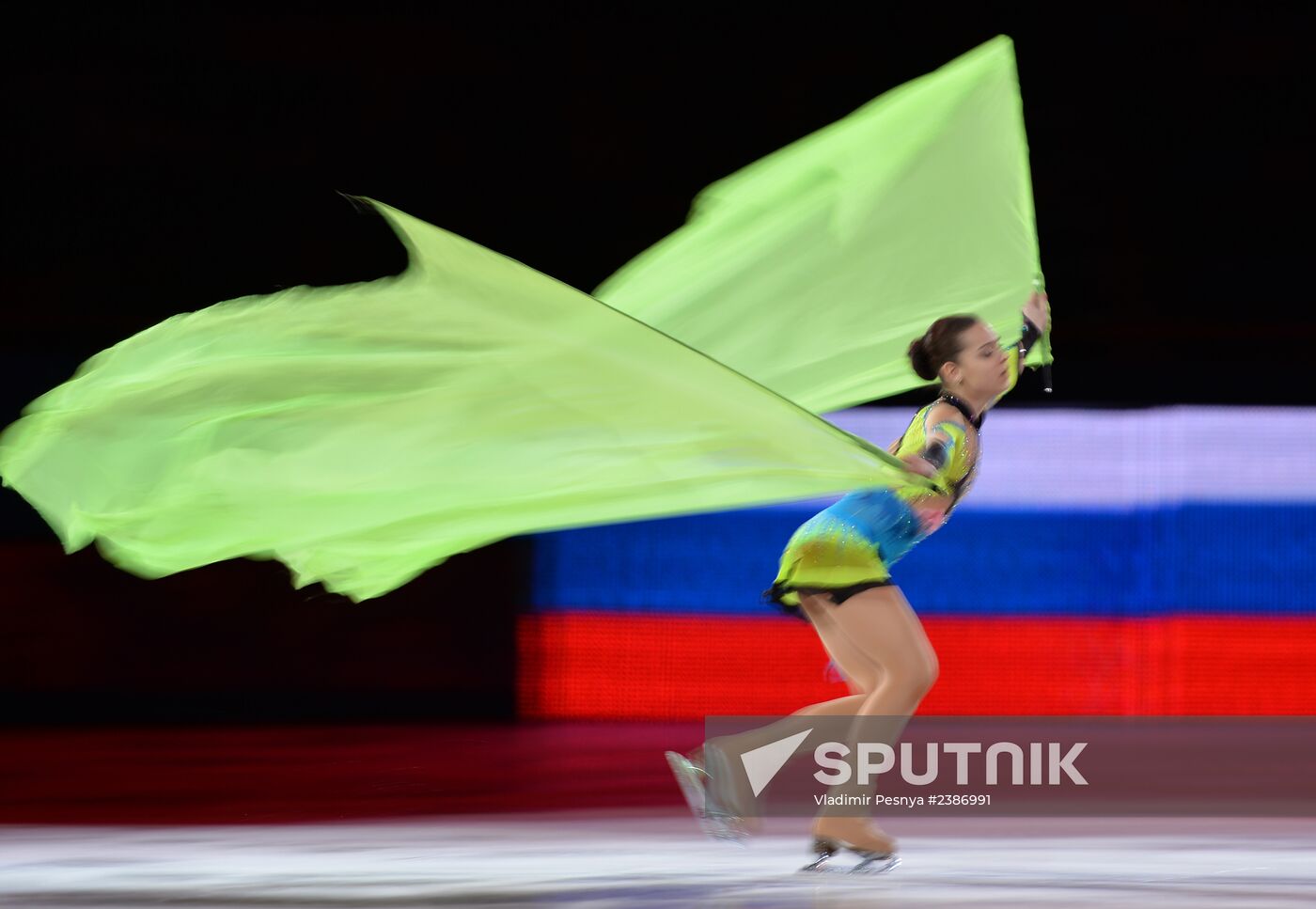 2014 Winter Olympics. Figure skating. Exhibition gala