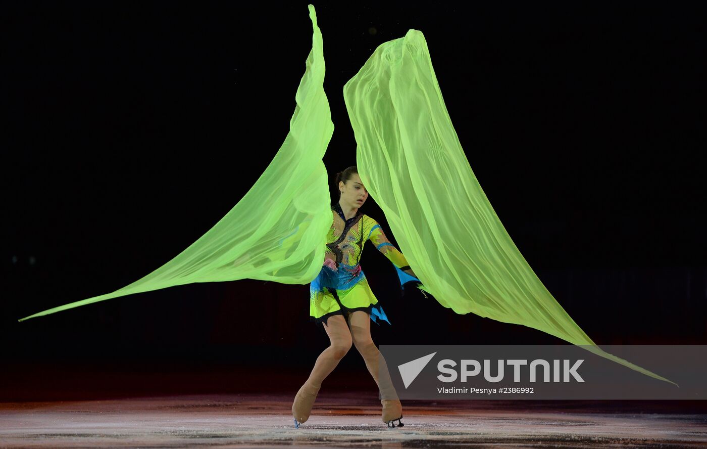 2014 Winter Olympics. Figure skating. Exhibition gala