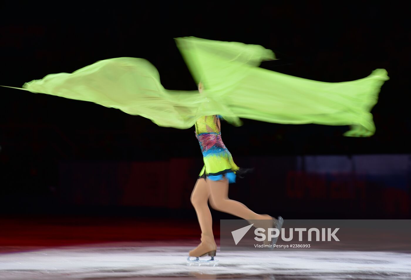 2014 Winter Olympics. Figure skating. Exhibition gala