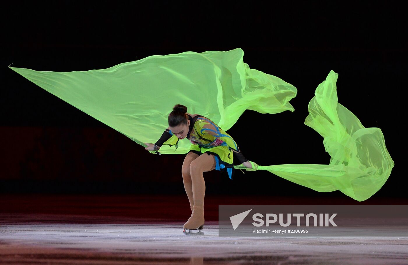 2014 Winter Olympics. Figure skating. Exhibition gala