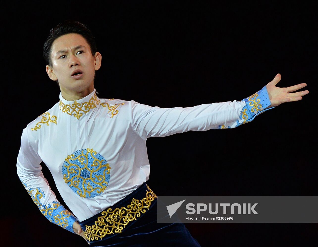 2014 Winter Olympics. Figure skating. Exhibition gala