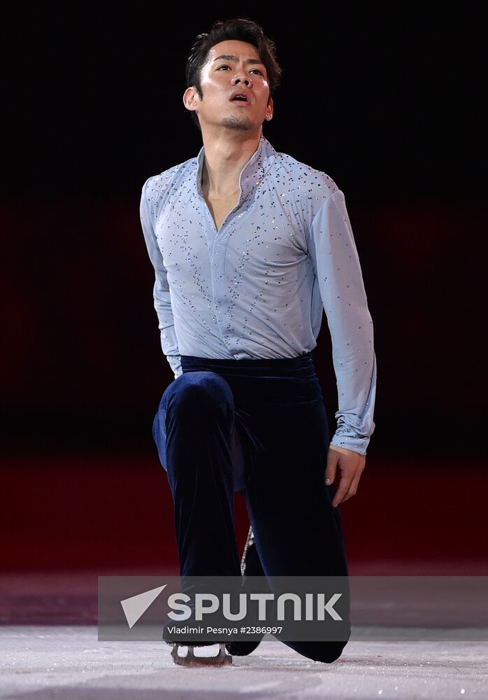 2014 Winter Olympics. Figure skating. Exhibition gala