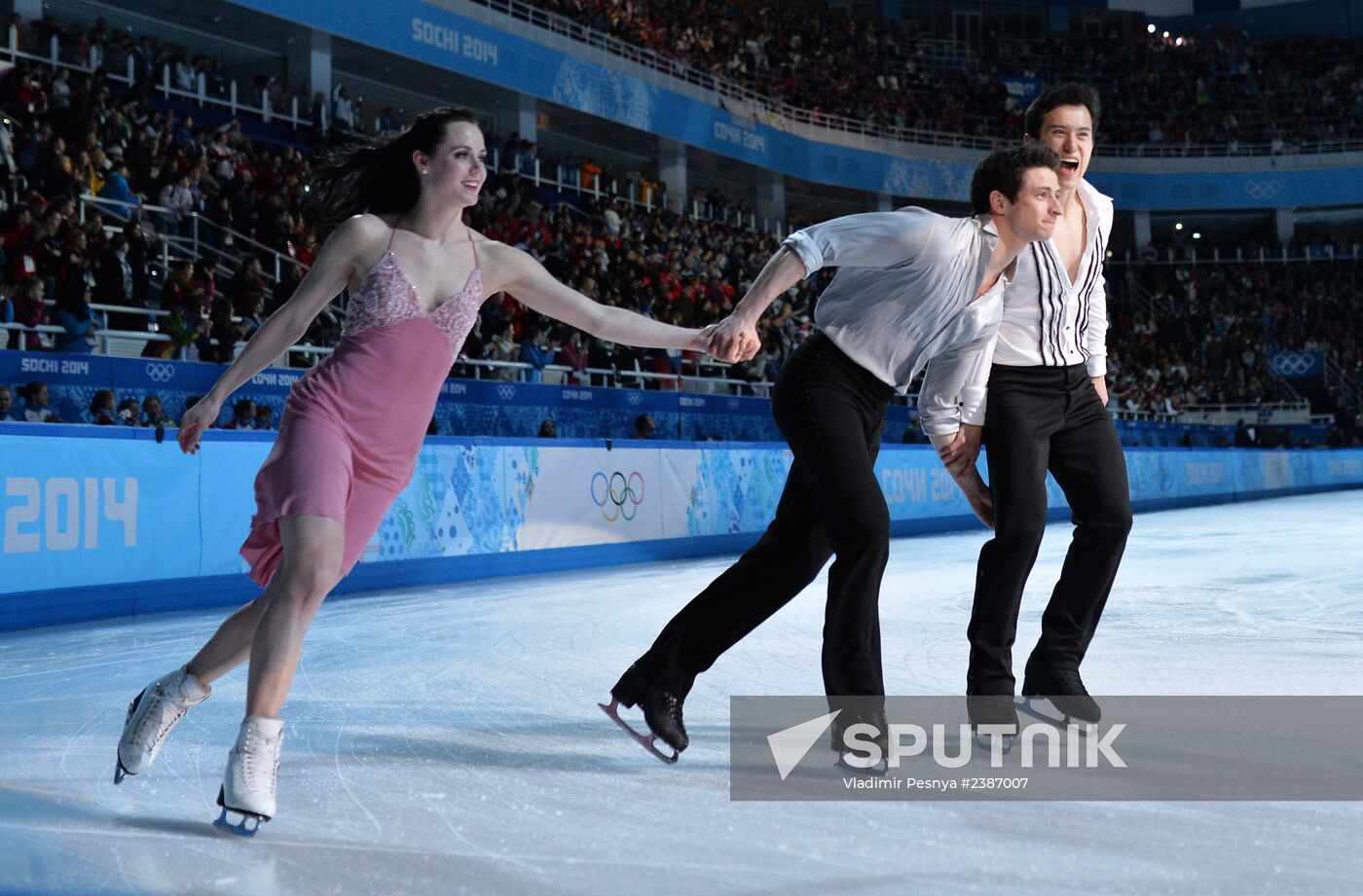 2014 Winter Olympics. Figure skating. Exhibition gala