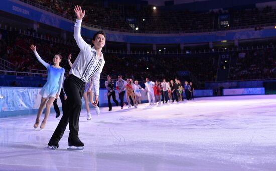 2014 Winter Olympics. Figure skating. Exhibition gala