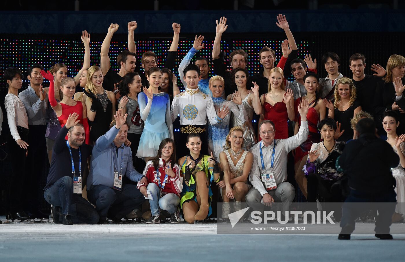 2014 Winter Olympics. Figure skating. Gala exhibition