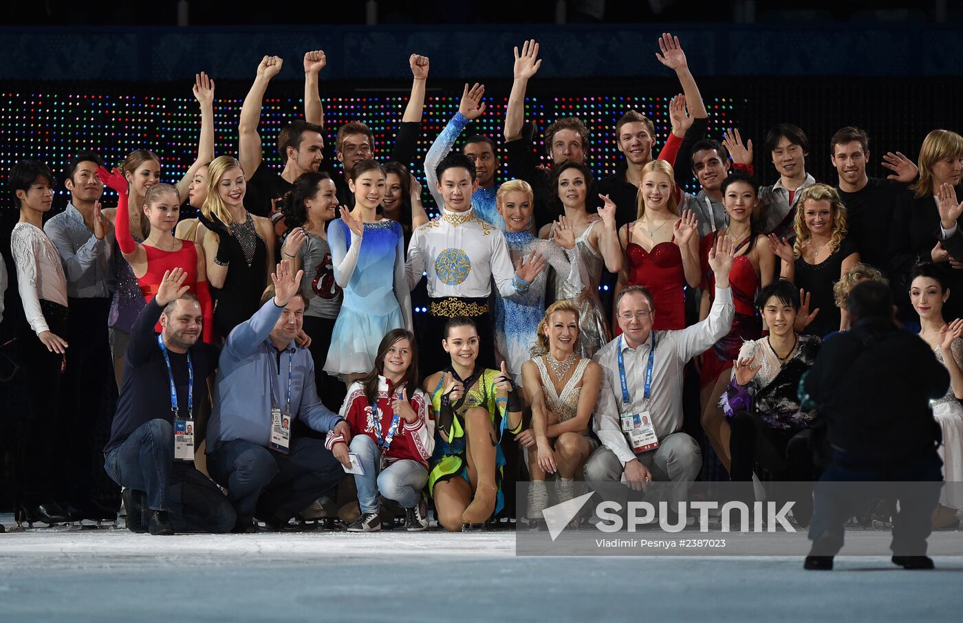 2014 Winter Olympics. Figure skating. Gala exhibition