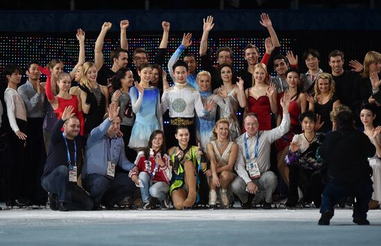 2014 Winter Olympics. Figure skating. Gala exhibition