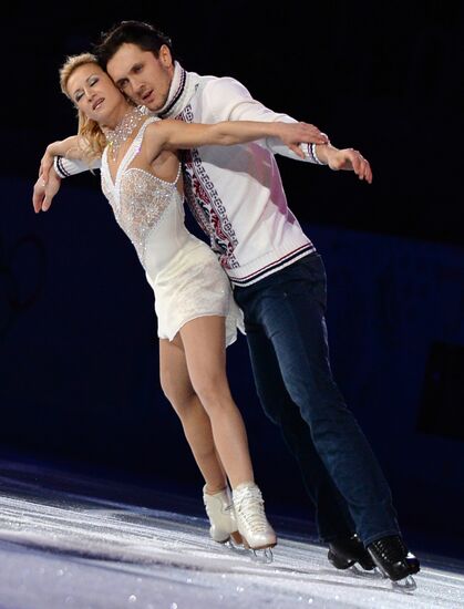 2014 Winter Olympics. Figure skating. Exhibition gala