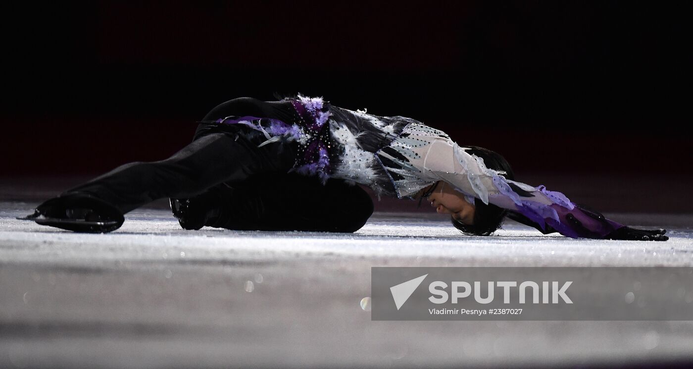 2014 Winter Olympics. Figure skating. Exhibition gala