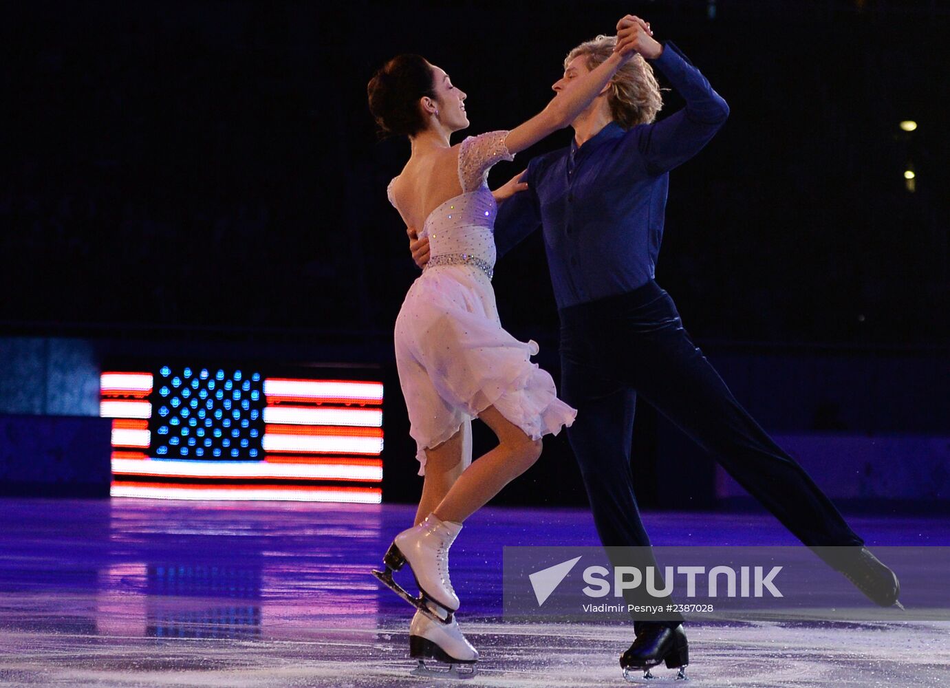 2014 Winter Olympics. Figure skating. Exhibition gala