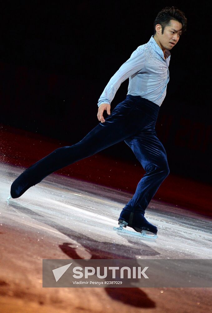 2014 Winter Olympics. Figure skating. Exhibition gala