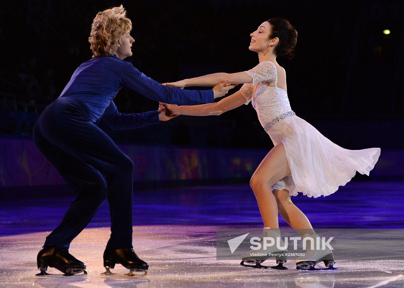 2014 Winter Olympics. Figure skating. Exhibition gala