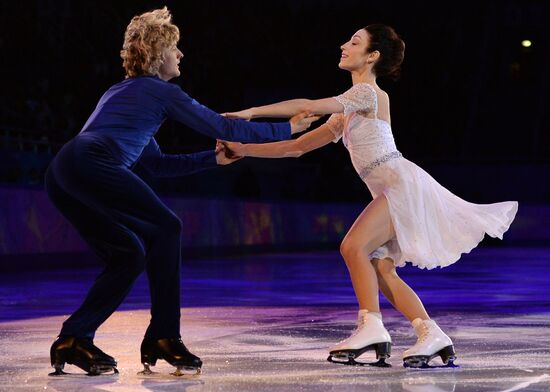 2014 Winter Olympics. Figure skating. Exhibition gala