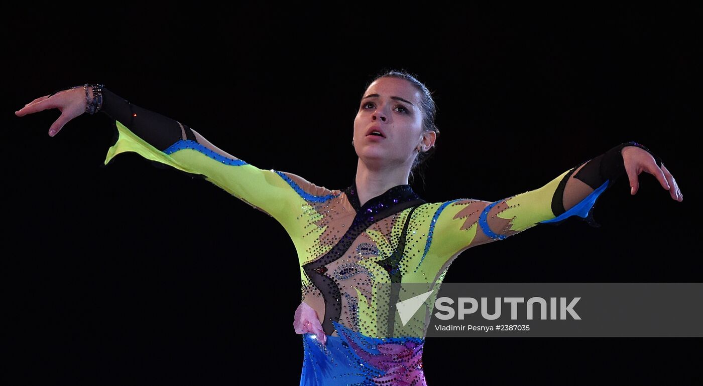 2014 Winter Olympics. Figure skating. Exhibition gala