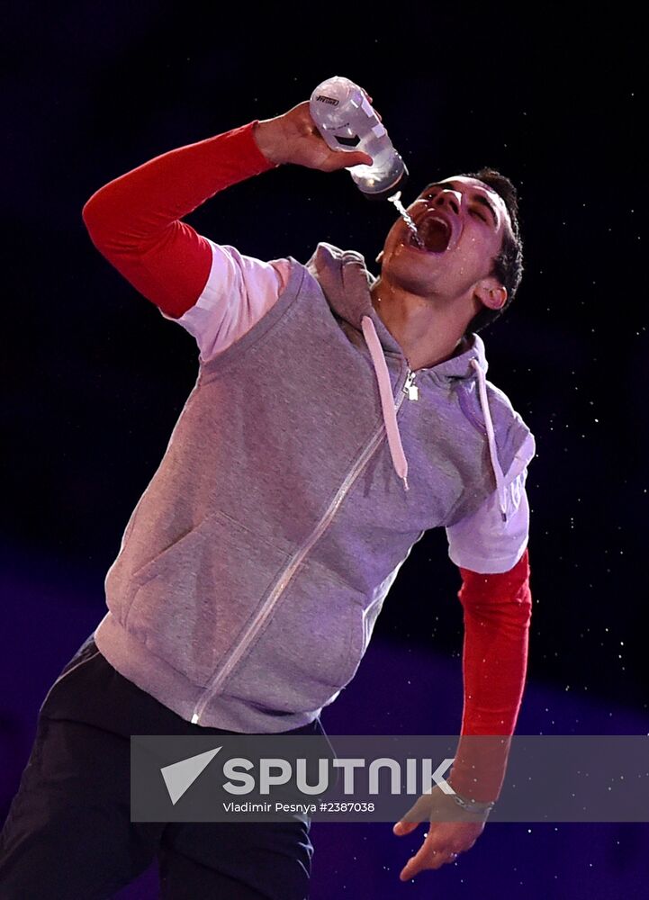 2014 Winter Olympics. Figure skating. Exhibition gala