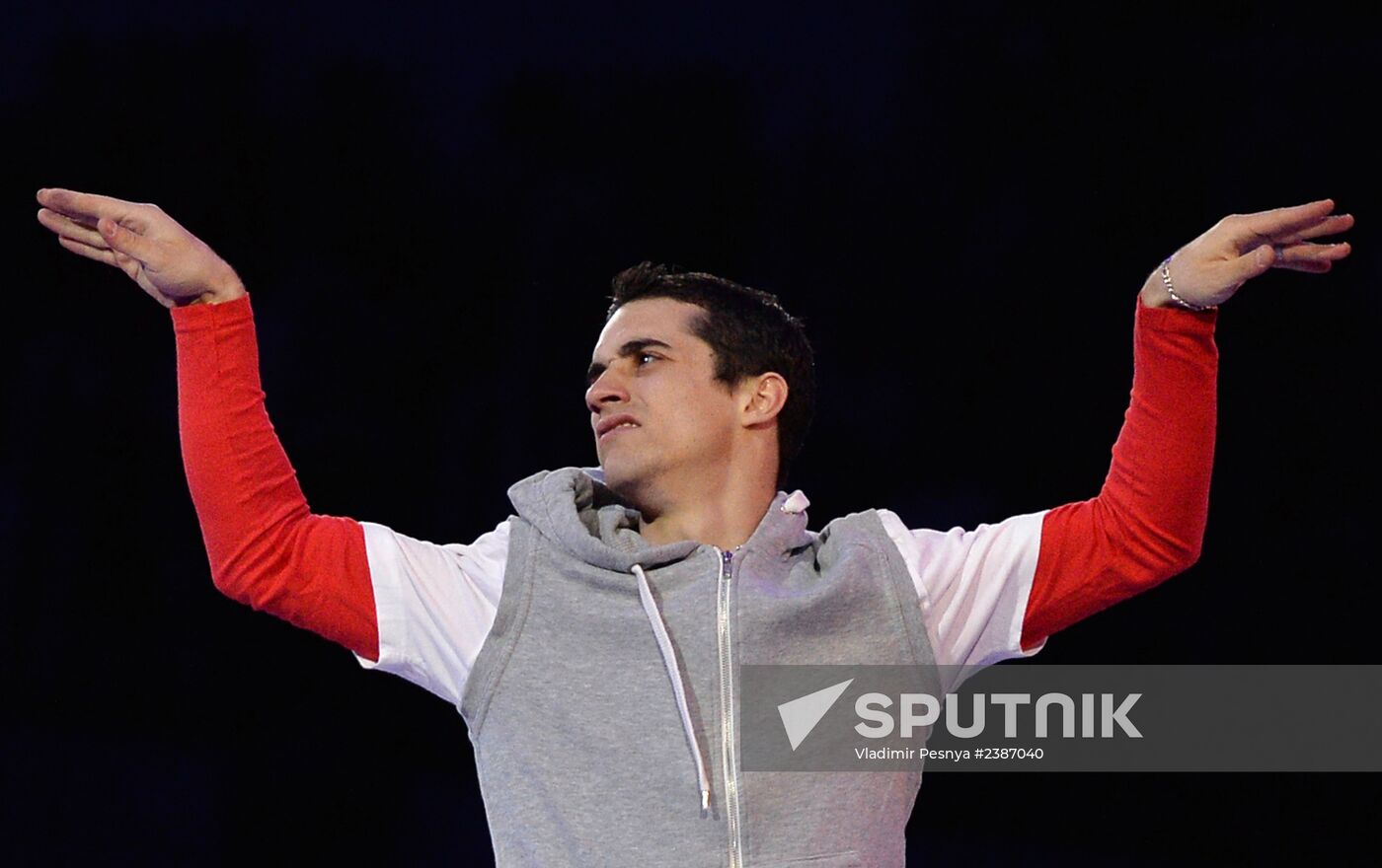 2014 Winter Olympics. Figure skating. Exhibition gala