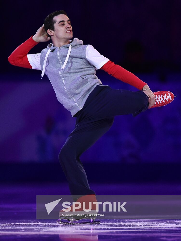 2014 Winter Olympics. Figure skating. Exhibition gala