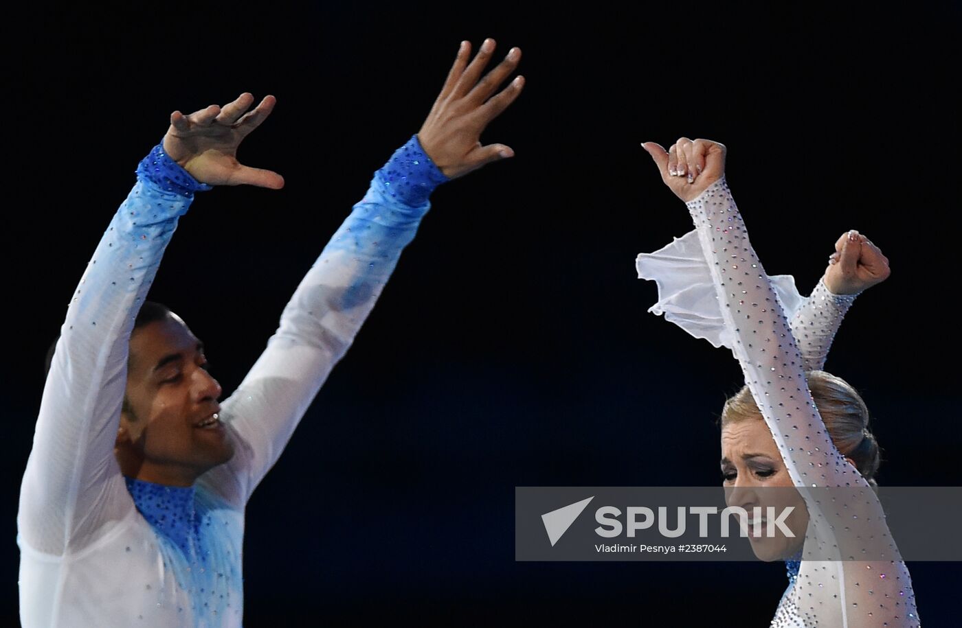 2014 Winter Olympics. Figure skating. Exhibition gala