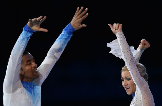 2014 Winter Olympics. Figure skating. Exhibition gala