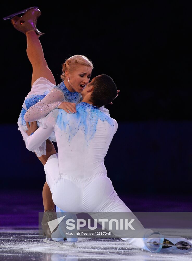 2014 Winter Olympics. Figure skating. Exhibition gala