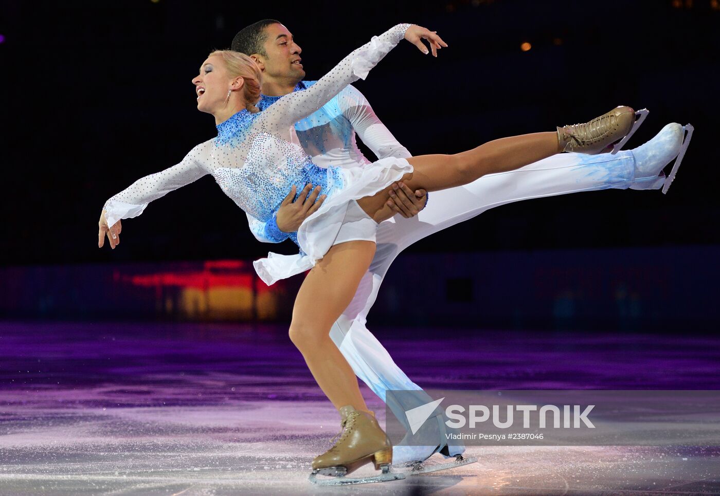 2014 Winter Olympics. Figure skating. Exhibition gala