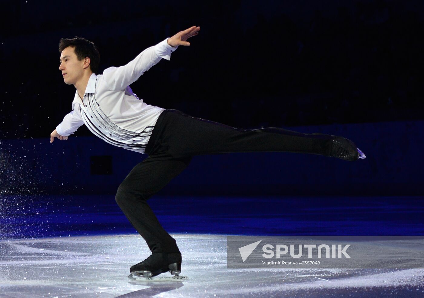 2014 Winter Olympics. Figure skating. Exhibition gala