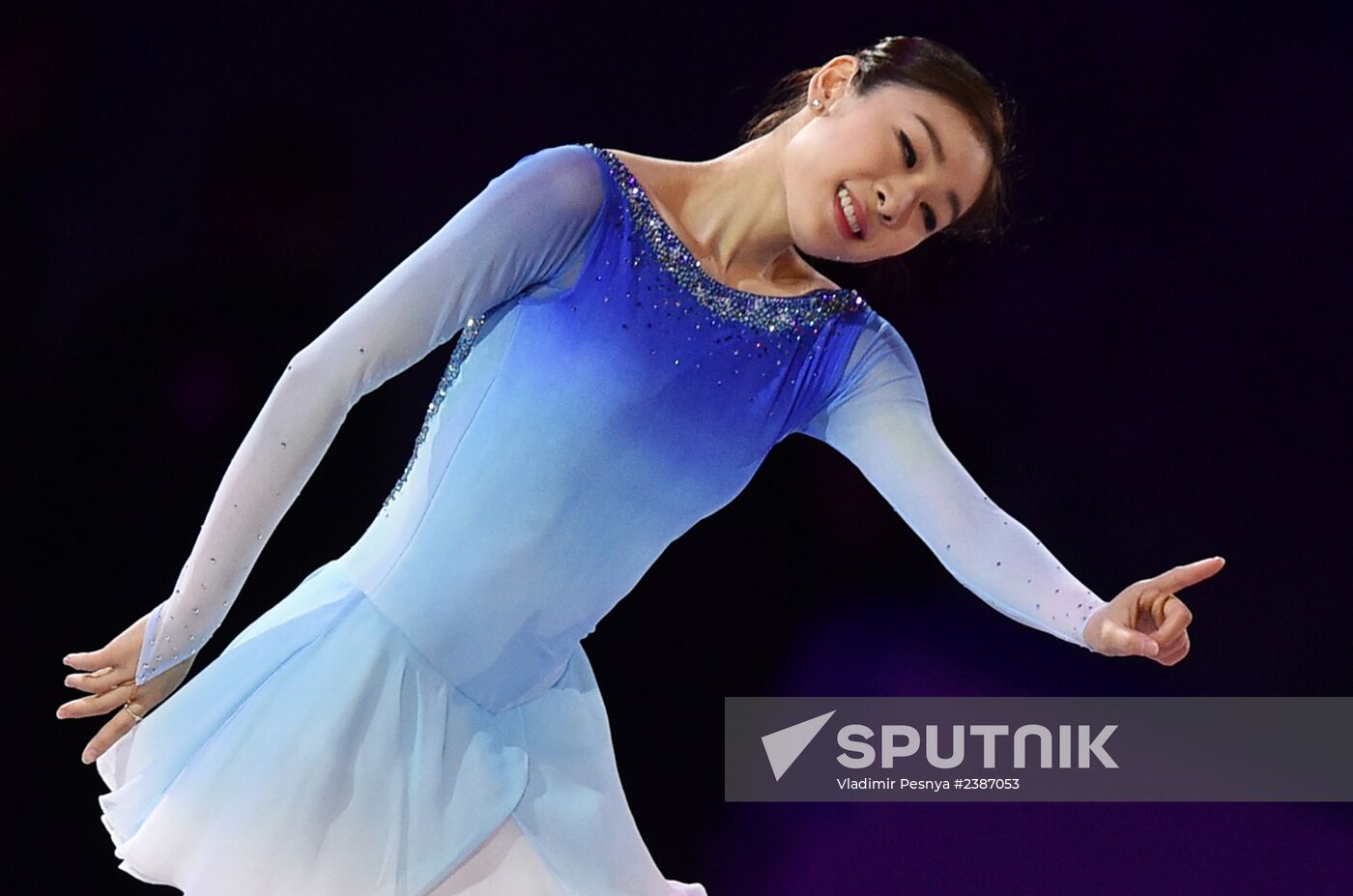 2014 Winter Olympics. Figure skating. Exhibition gala