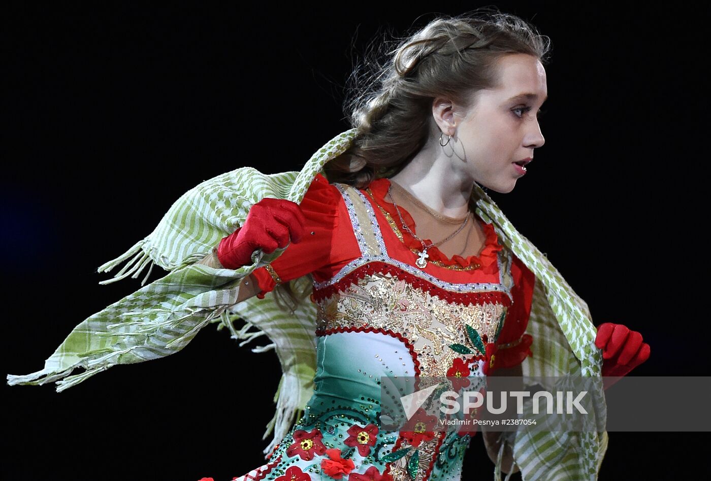 2014 Winter Olympics. Figure skating. Exhibition gala