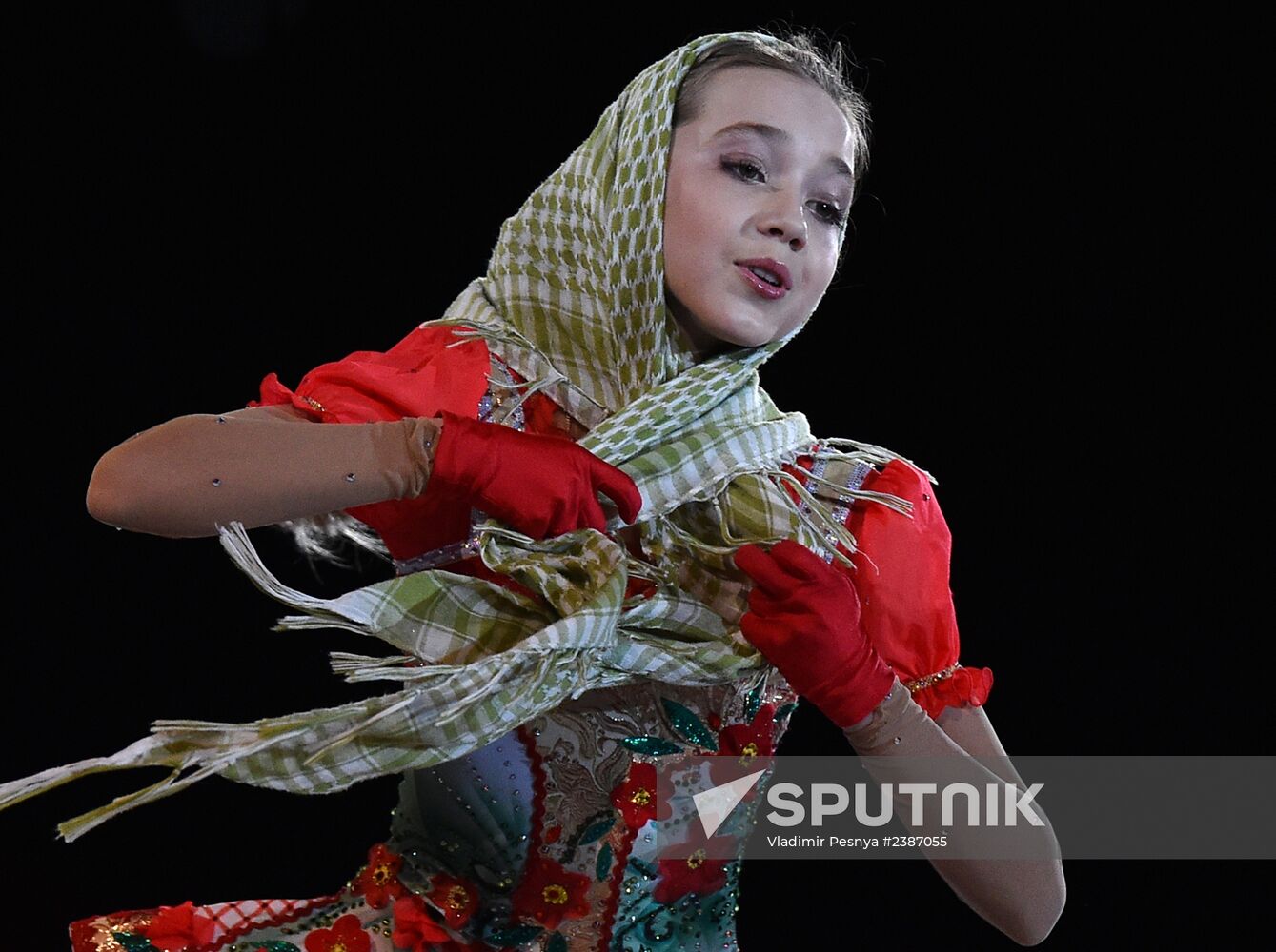 2014 Winter Olympics. Figure skating. Exhibition gala