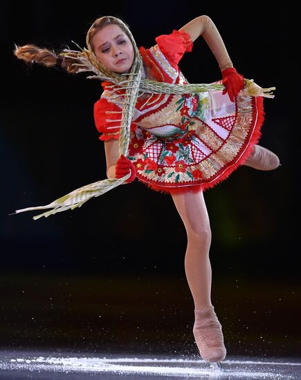 2014 Winter Olympics. Figure skating. Exhibition gala