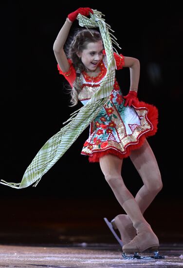 2014 Winter Olympics. Figure skating. Exhibition gala