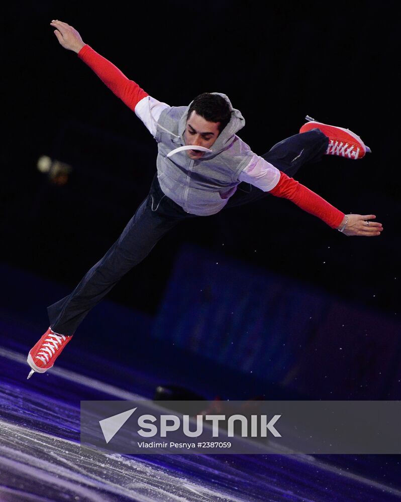 2014 Winter Olympics. Figure skating. Exhibition gala