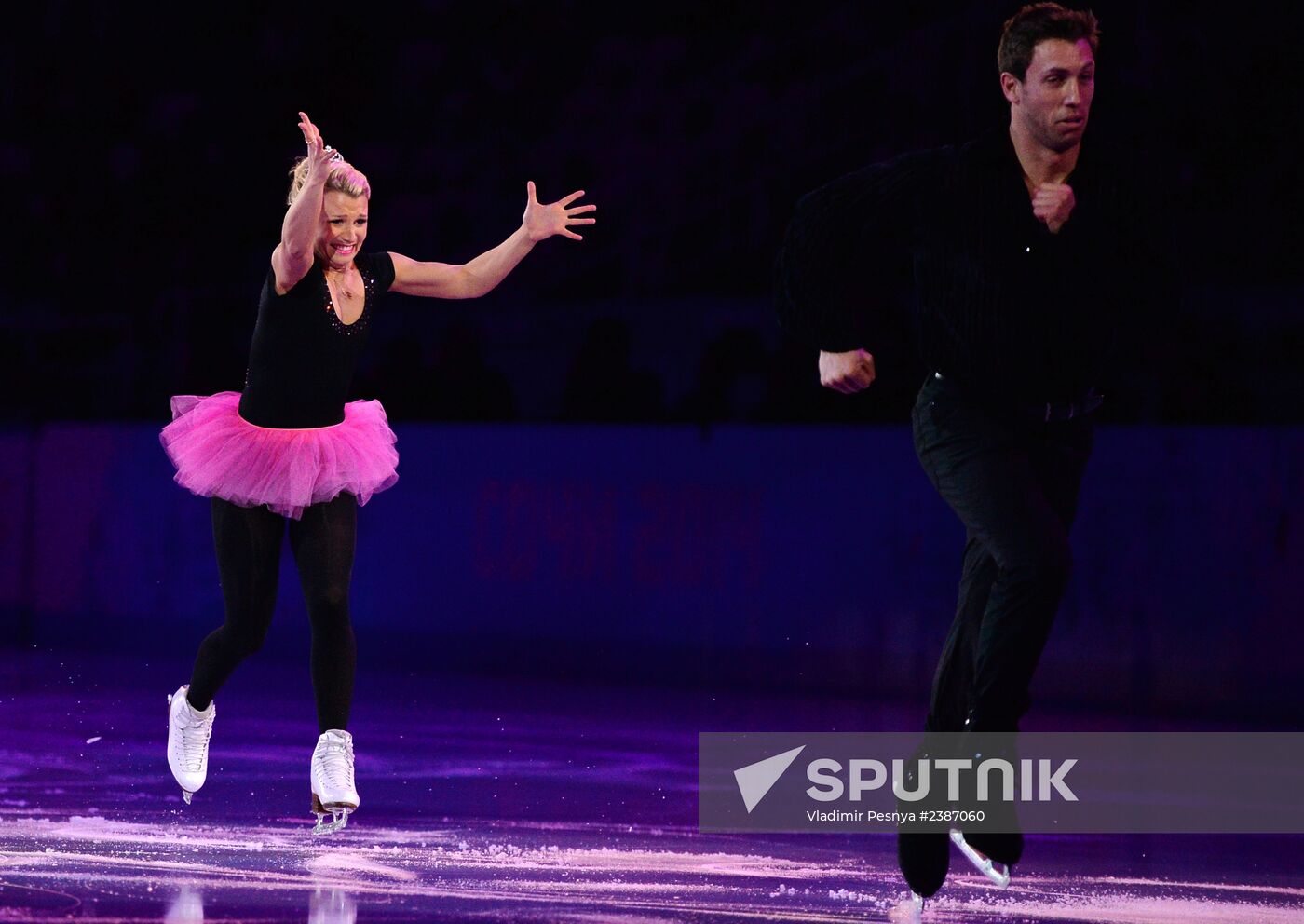 2014 Winter Olympics. Figure skating. Exhibition gala