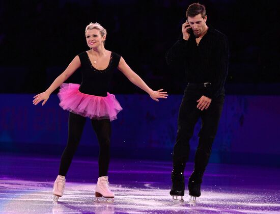 2014 Winter Olympics. Figure skating. Exhibition gala