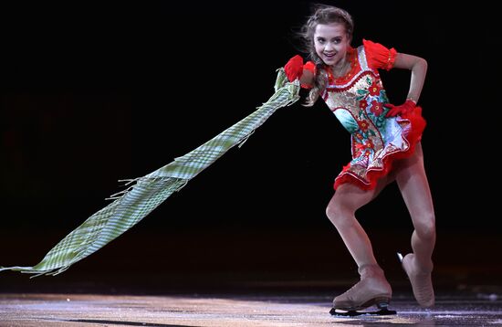 2014 Winter Olympics. Figure skating. Exhibition gala