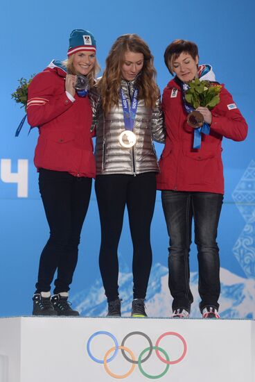2014 Winter Olympics. Medal ceremony. Day Fifteen