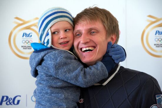 Speed skater Ivan Skobrev