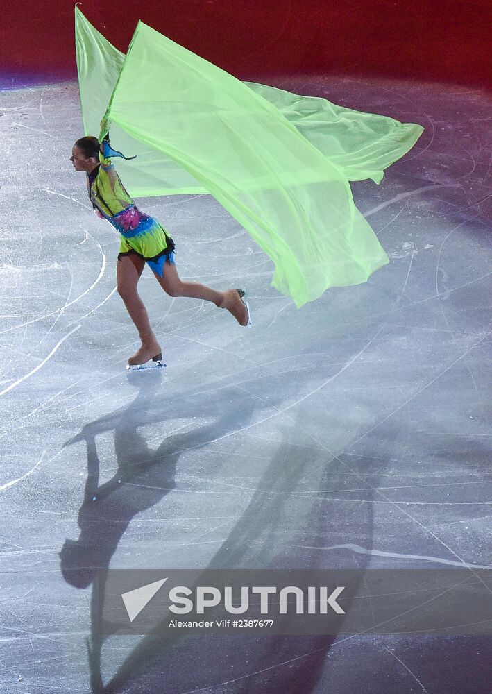 2014 Winter Olympics. Figure skating. Gala exhibition