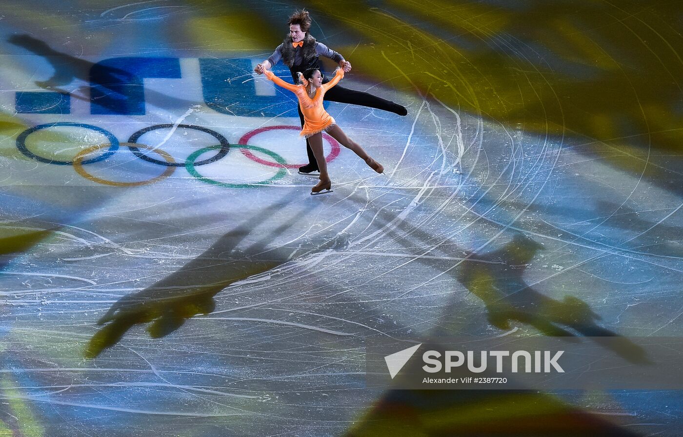 2014 Winter Olympics. Figure skating. Gala exhibition