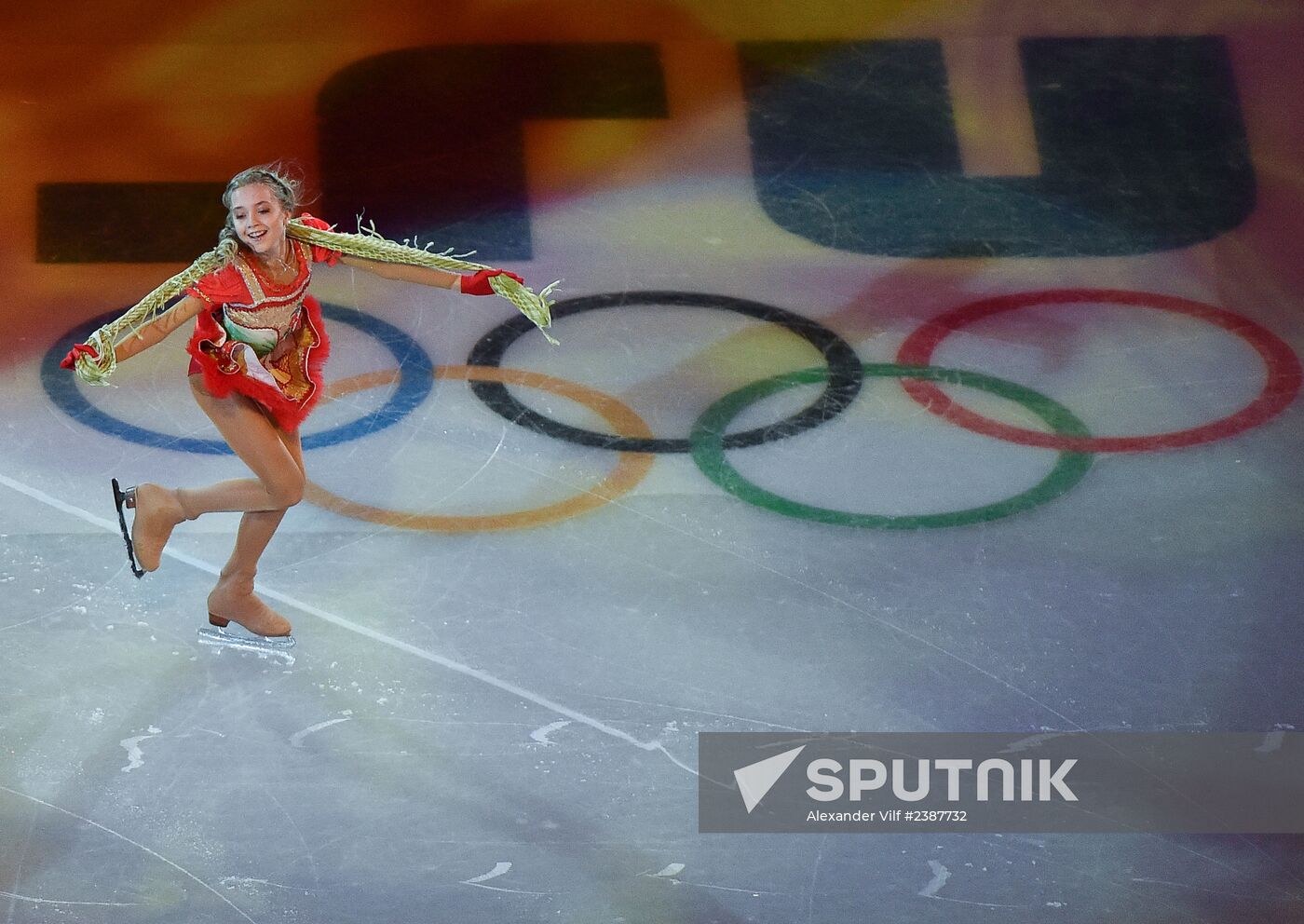 2014 Winter Olympics. Figure skating. Gala exhibition